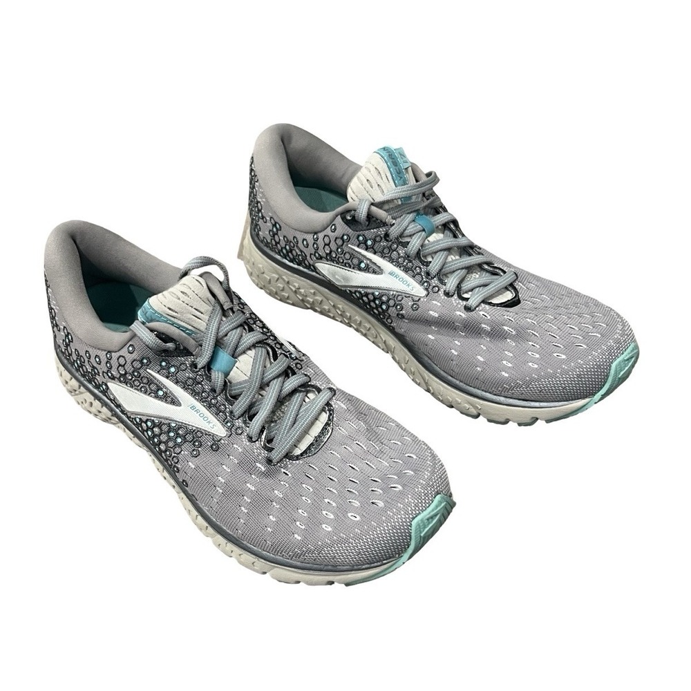 Brooks Glycerin 17 Women's Size 10 B (Medium) Running Shoe Gray Blue